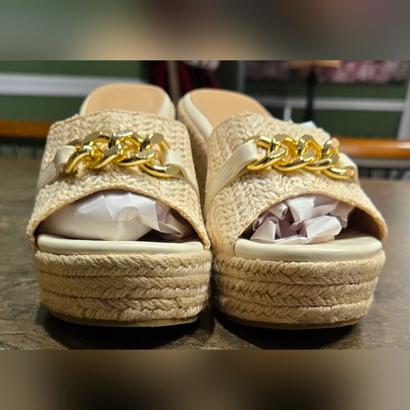 Coutgo Women's Wedge Sandals #754 NWOB - Picture 3 of 12